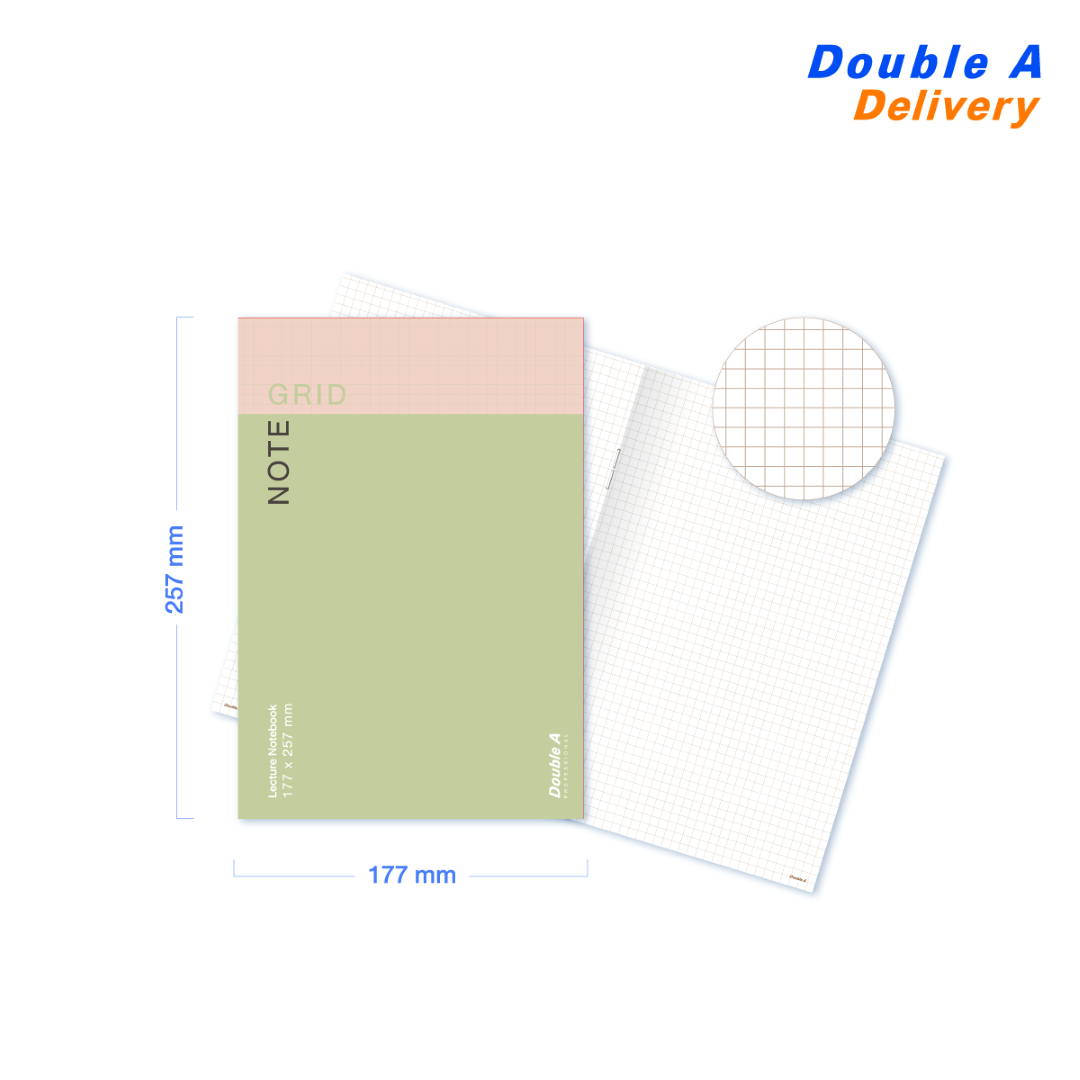 [4 เล่ม]สมุดมุงหลังคา B5 70แกรม 24แผ่น เนื้อในพิมพ์เส้นตาราง