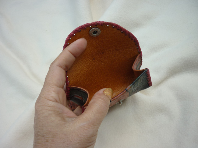 กระเป๋าใส่เหรียญ หนังแท้ (ของใหม่)