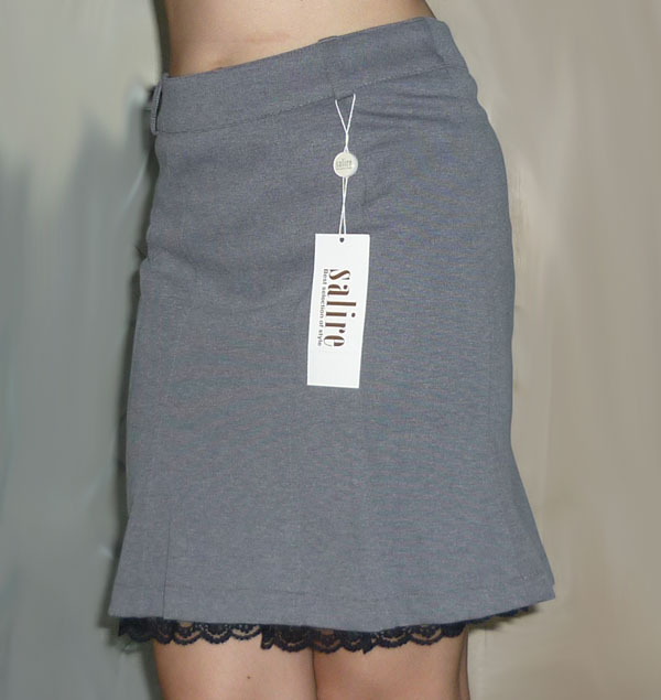 กระโปรงผ้าดีไซน์หรู salire Sz S ใหม่ป้ายห้อยจากญี่ปุ่น