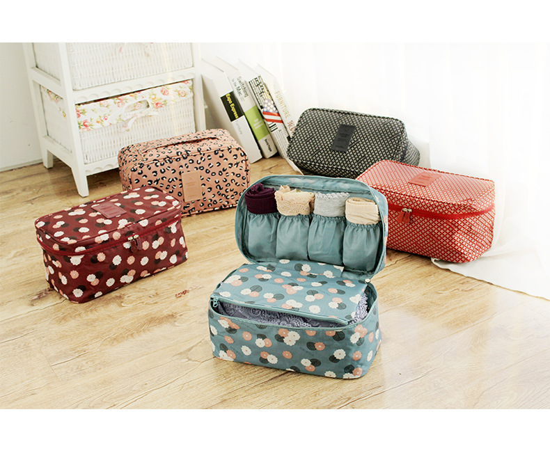 DINIWELL กระเป๋าใส่ชุดชั้นใน กางเกงใน รุ่นพิเศษ เหมาะทั้งหญิง และชาย ช่องเยอะ ผลิตจากโพลีเอสเตอร์คุณภาพสูง กันน้ำ