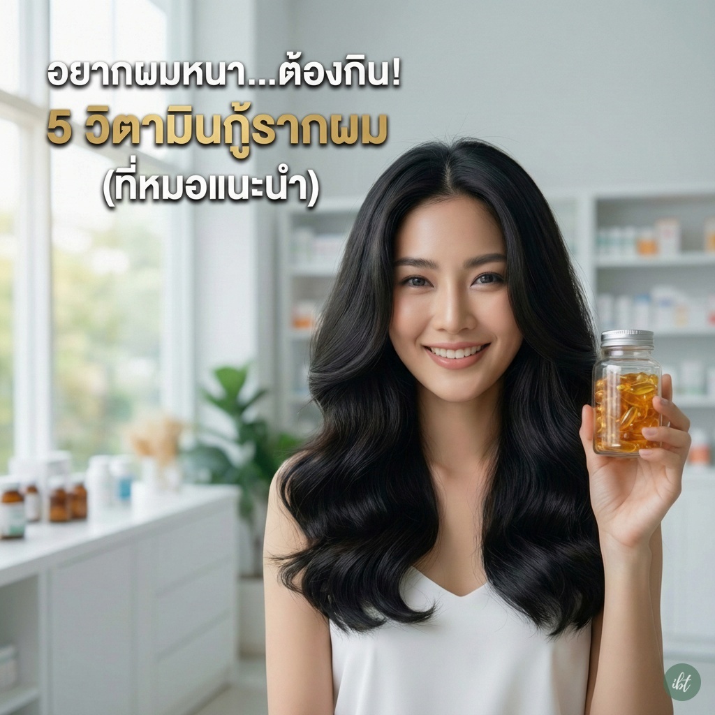 วิตามินแก้ผมร่วง