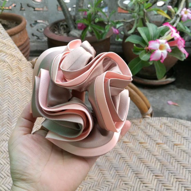 ยางรัดผม ผ้าดีมาก แนวหรูดูแพง /ของใหม่/