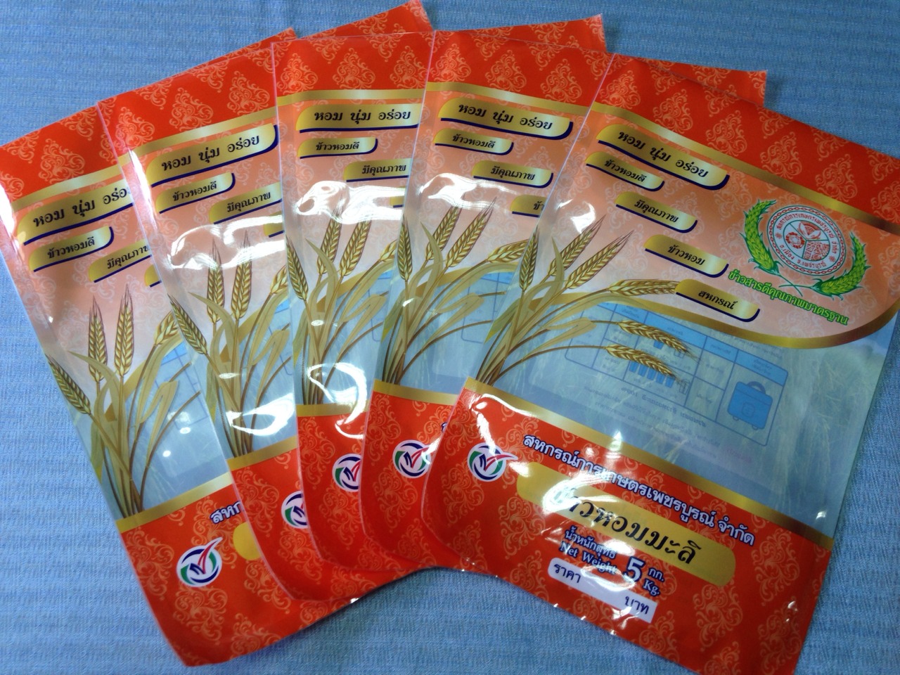 ถุง PE,ถุงข้าว 5 กก.