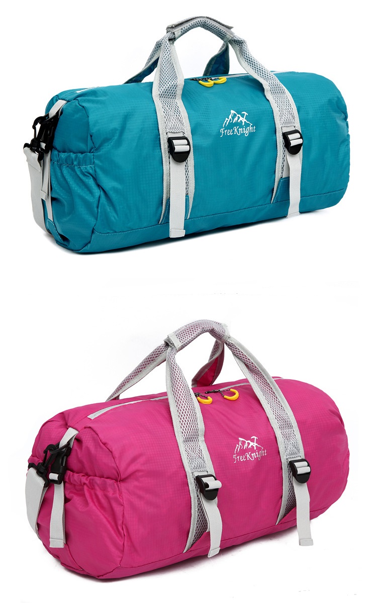 Foldable Duffle Travel Bag กระเป๋าเดินทางพับเก็บได้ขนาดใหญ่ 30 ลิตร สะพายได้ ใส่เพื่อเดินทางหรือเล่นกีฬา มี 6 สีให้เลือก รับประกัน 30 วัน