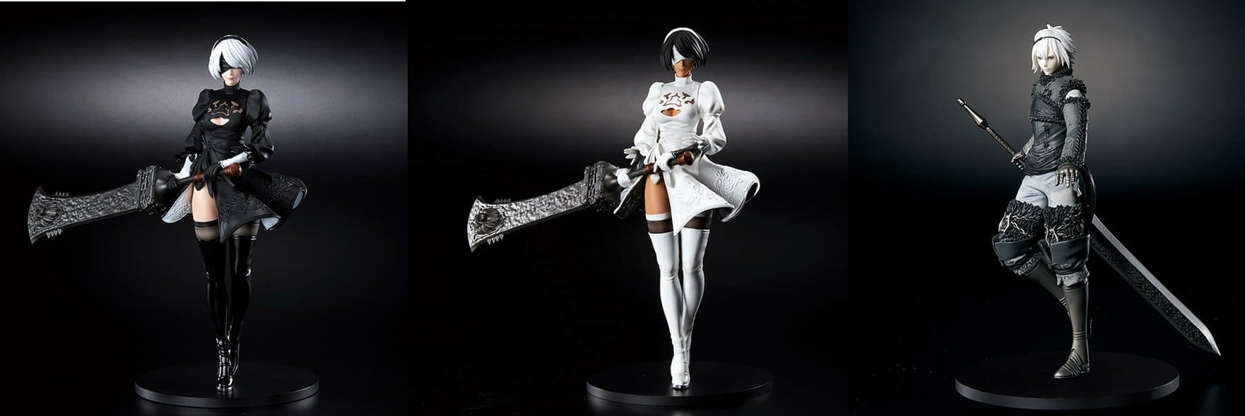 พร้อมส่ง ขายครบชุดนะครับไม่ขายแยก NieR: Automata Statuette