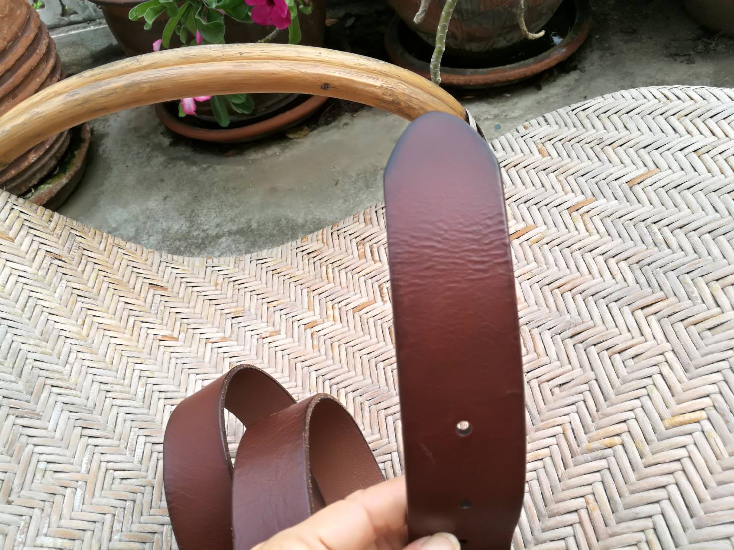 เข็มขัดชาย หนังแท้