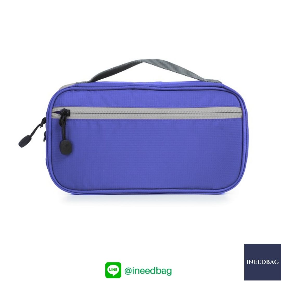 ฺBagsmart กระเป๋าจัดระเบียบอิเล็กทรอนิกส์ กระเป๋าใส่สายชาร์จ กระเป๋าใส่ฮาร์ดดิสก์ กระเป๋าใส่อุปกรณ์ไอที มีสองชั้น ช่องเยอะพิเศษ มีหูหิ้วพกพาสะดวก (น้ำเงิน)