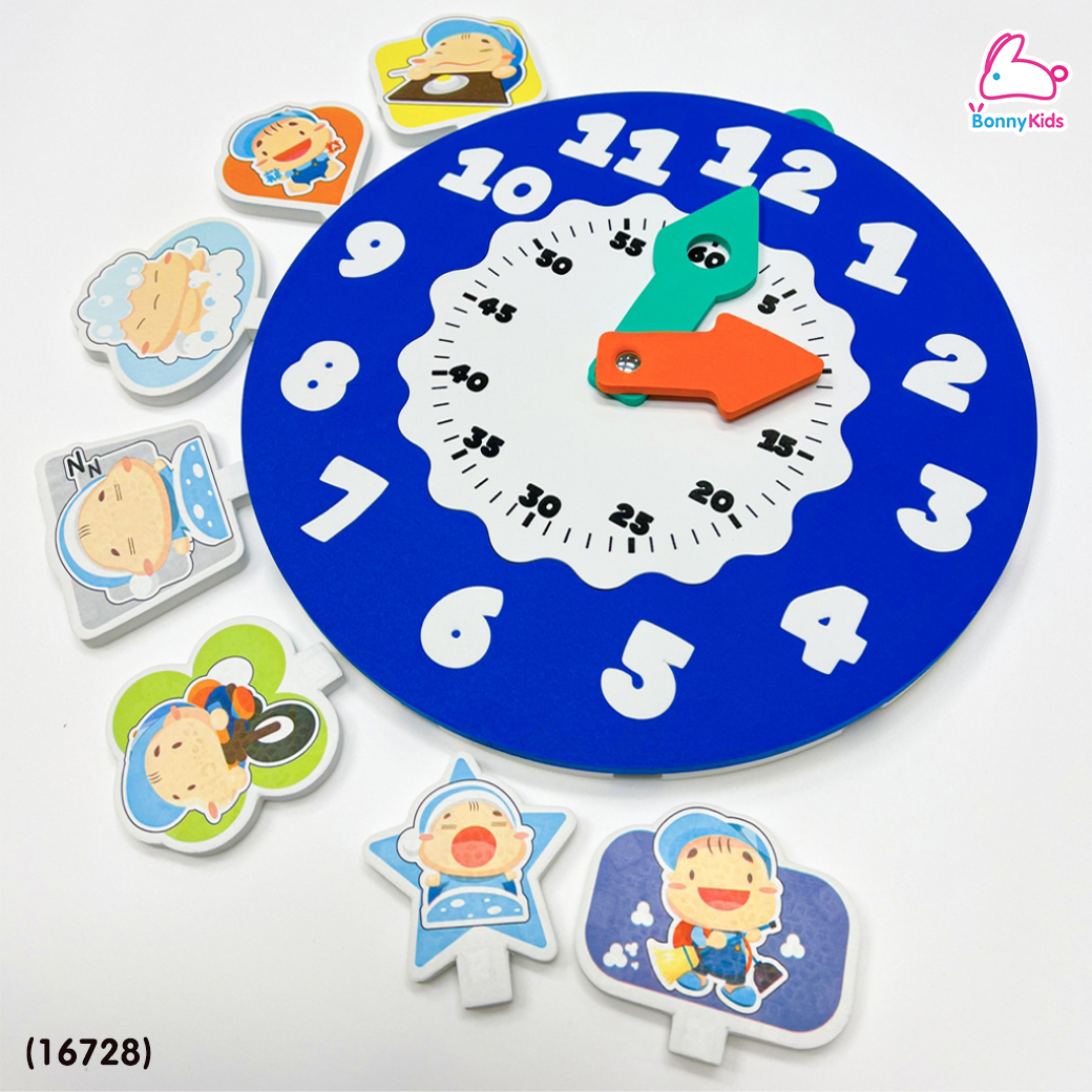 (16728) ASTA (แอสต้า) นาฬิกาสอนกิจวัตร ตัวช่วยฝึกวินัยลูกน้อย และเสริมพัฒนาการลูกน้อย (3 - 4 ขวบขึ้นไป)