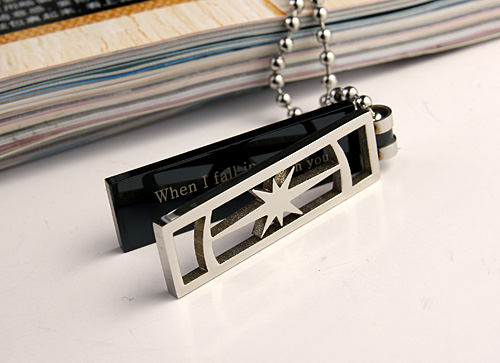 สร้อยคู่ When I Falling in Love with You (มีสีทอง/ดำ)