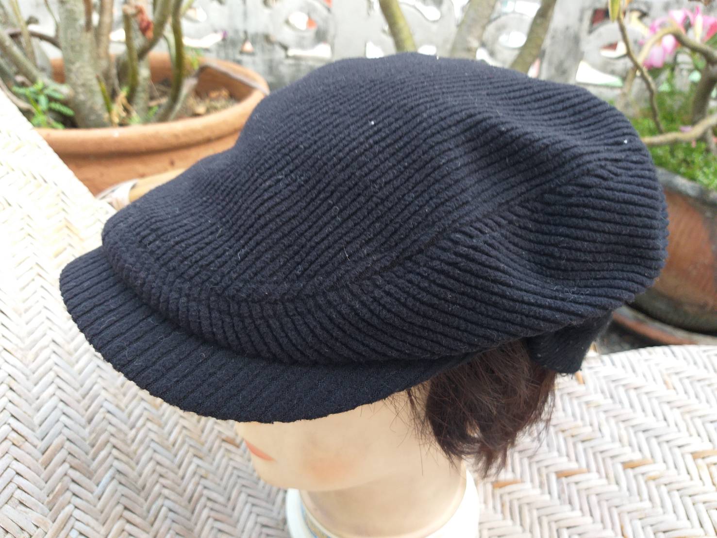 หมวกติงลี่ Flat Cap grace hat รอบหัวใหญ่