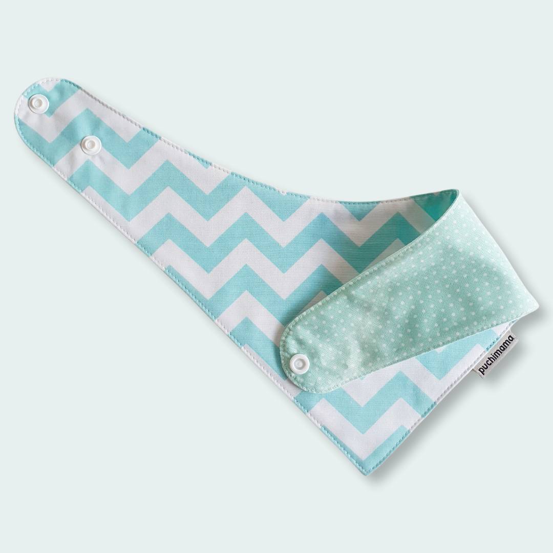 Puchimama "Reversible Bandana" Bib