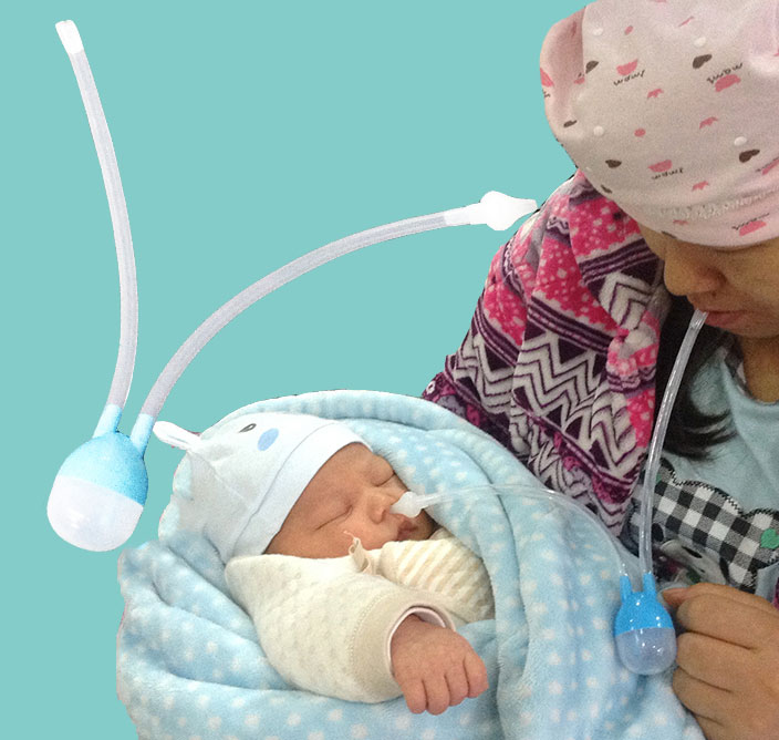 ที่ดูดน้ำมูกเด็ก ดูดขี้มูกเด็ก แบบสายยาว (ควบคุมแรงดูดด้วยปาก) NanaBaby ที่ดูดน้ำมูก ที่ดูดขี้มูกเด็ก ที่ดูดน้ำมูกทารก ลดน้ำมูก