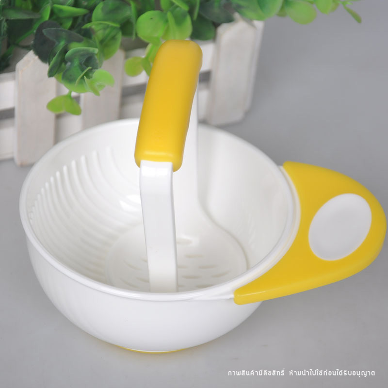 NanaBaby ถ้วยบดเด็ก ถ้วยบดอาหารเด็ก ถ้วยบดผลไม้และอาหาร Freshfoods Mash & Serve Bowl