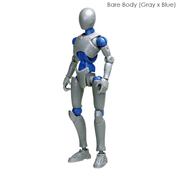 กาชาปองฟิกเกอร์คนและโมเดลรถเข็น Capsule Body Bare Body ver.1.1 & Rear Car