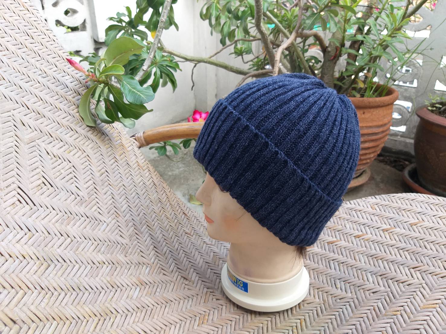 หมวกไหมพรมเนื้อหนา อุ่นมาก Made in JAPAN