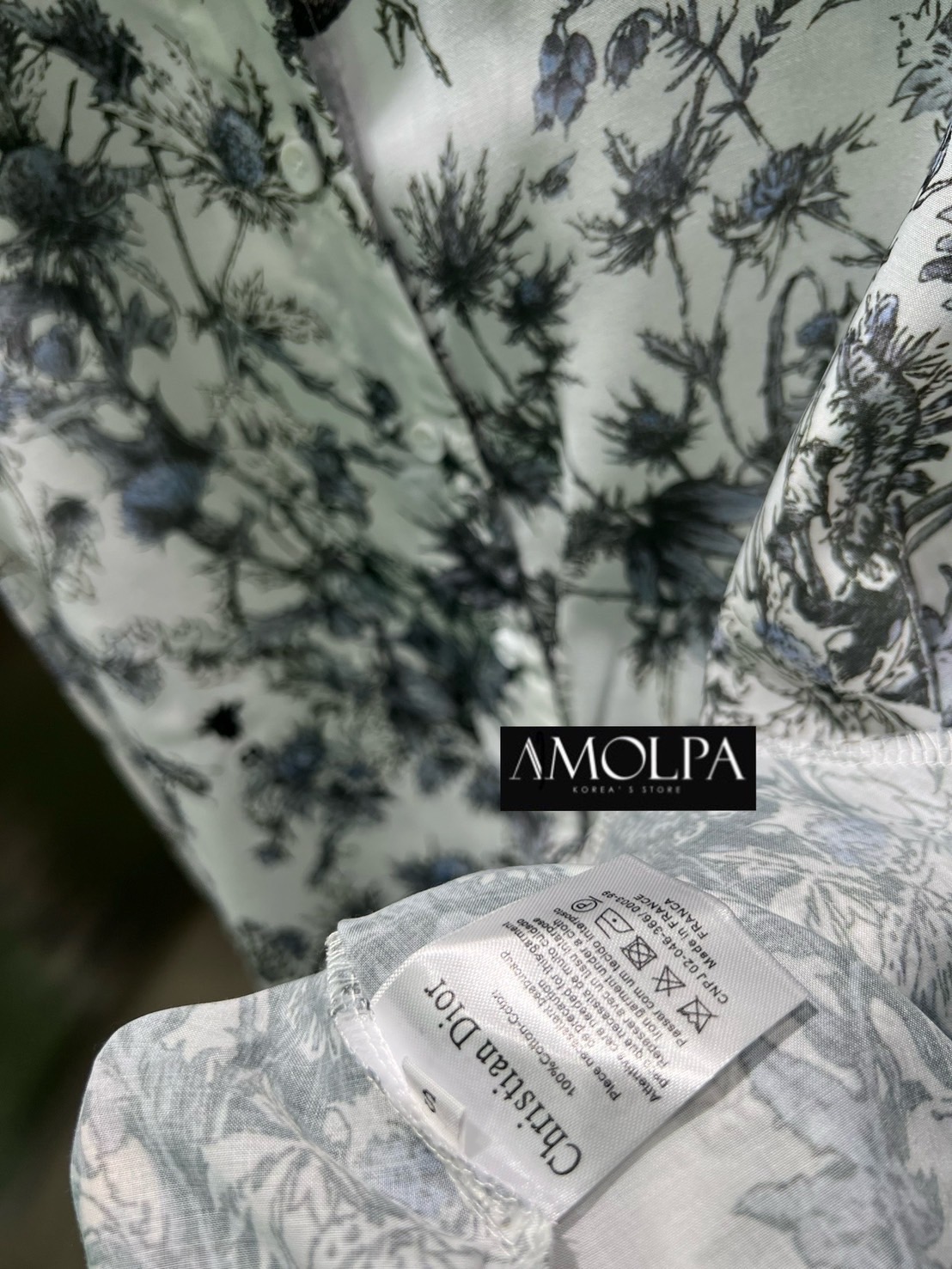 SHIRT CHISTIAN DIOR รุ่นนี้ไฮเอนชนช๊อป ขึ้นห้างเลยน๊า งาน ใส่สบายสุดๆ ใส่สบาย : สินค้าคุณภาพ (พร้อมส่ง)