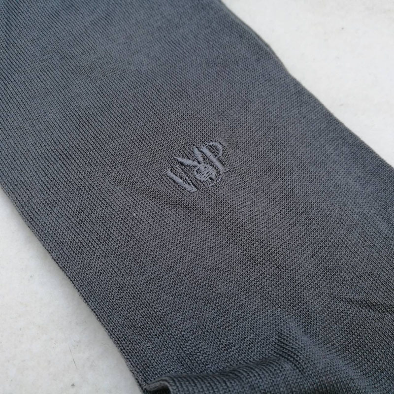 ถุงเท้าชาย PLAYBOY สีเทา เนื้อดีมาก เนื้อละเอียด