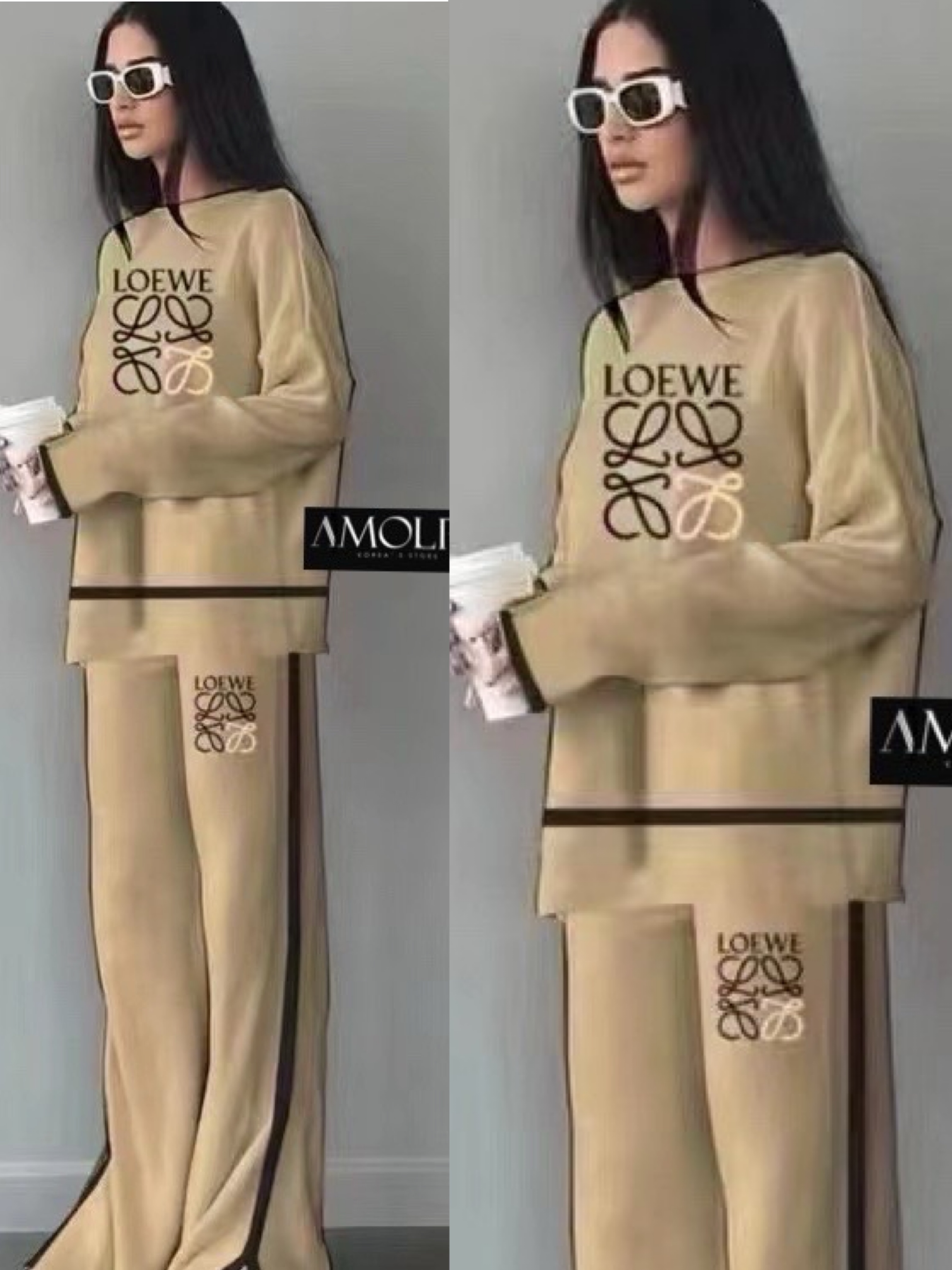 SET LOEWE KNIT งาน HIEND – TOP GRADE ไม่เหมือนใครค่า รุ่นนี้ใส่สบาย เก๋สุดๆ ห้ามพลาดเลยน๊า สวยสุดๆ : สินค้าคุณภาพ (พร้อมส่ง)
