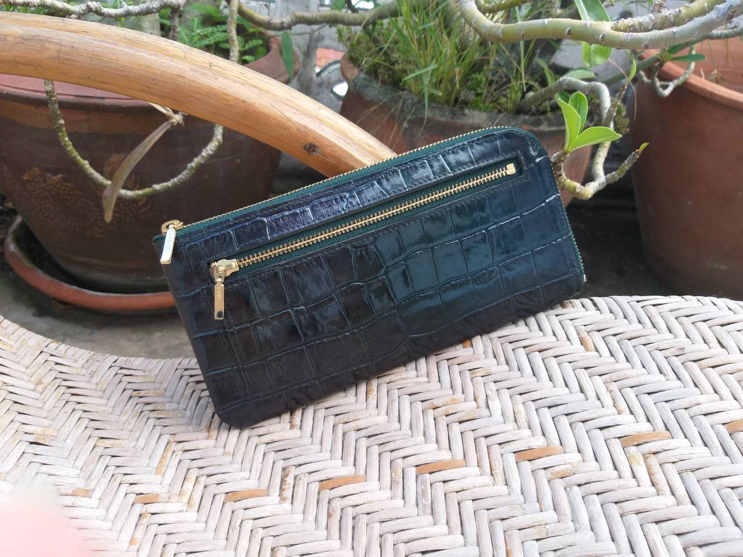 กระเป๋าสตางค์ KATORINE หนังแก้ว สวยมาก (ของใหม่)