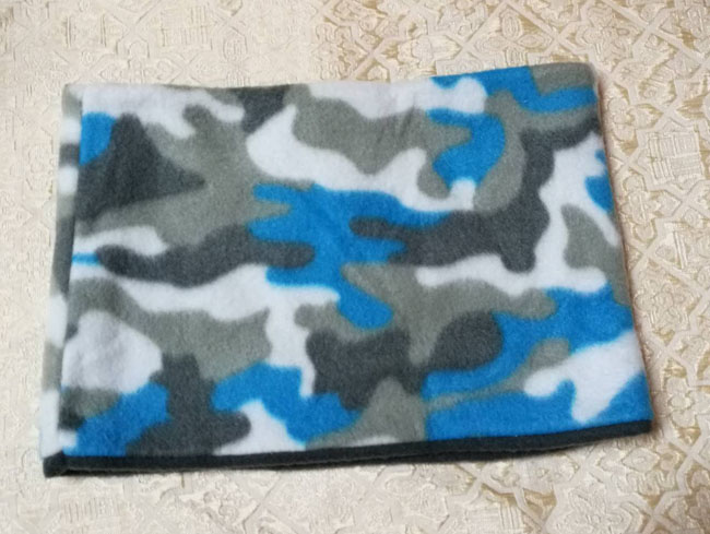 ปลอกคอกันหนาว Neck warmer ผ้าฟลีซหนานุ่ม 2 ชั้น ใช้ได้ 2 ด้าน