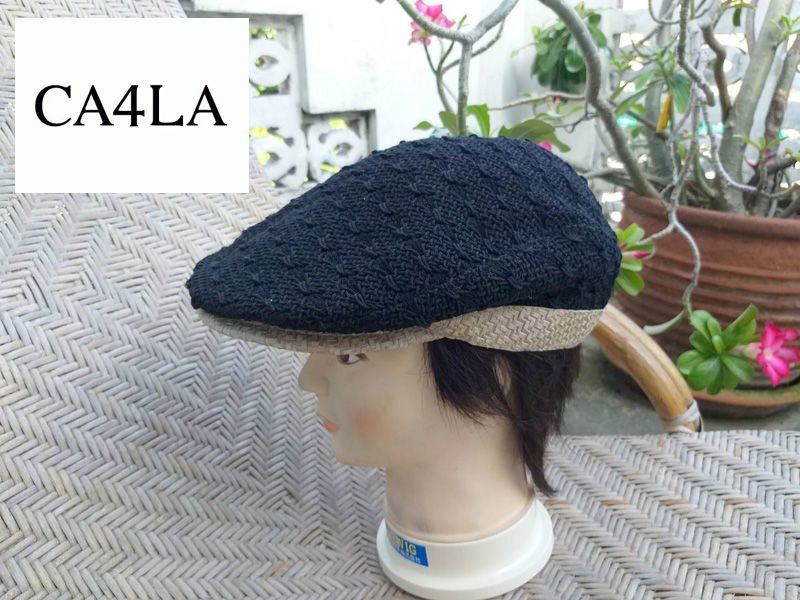หมวกติงลี่ หมวกแฟล็ตแค็ป CA4LA สวยมากก