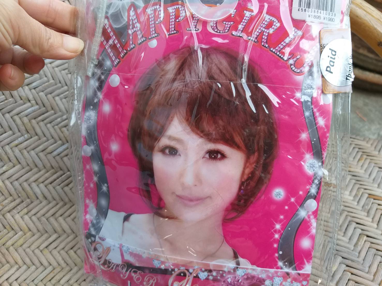 วิกผมสั้นวอลลุ่ม สีบรอนด์ทอง น่ารักมากกก