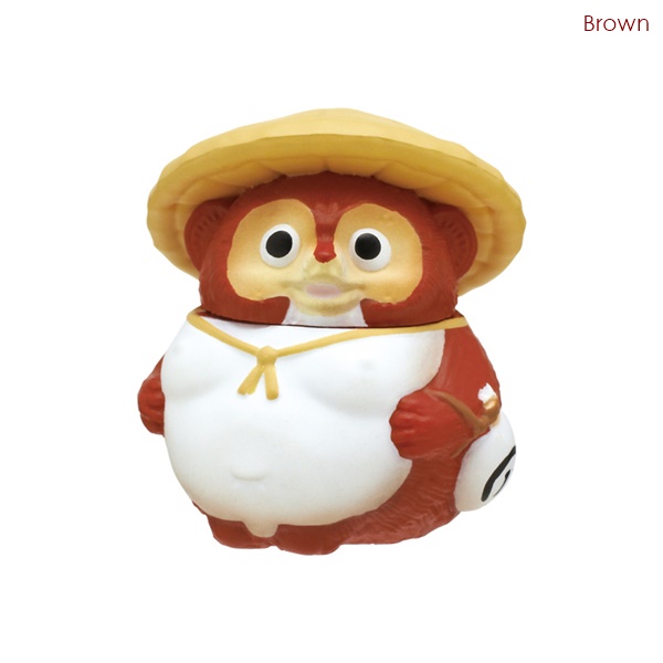 กาชาปองทานูกิ Fluffy Fukufuku Tanuki