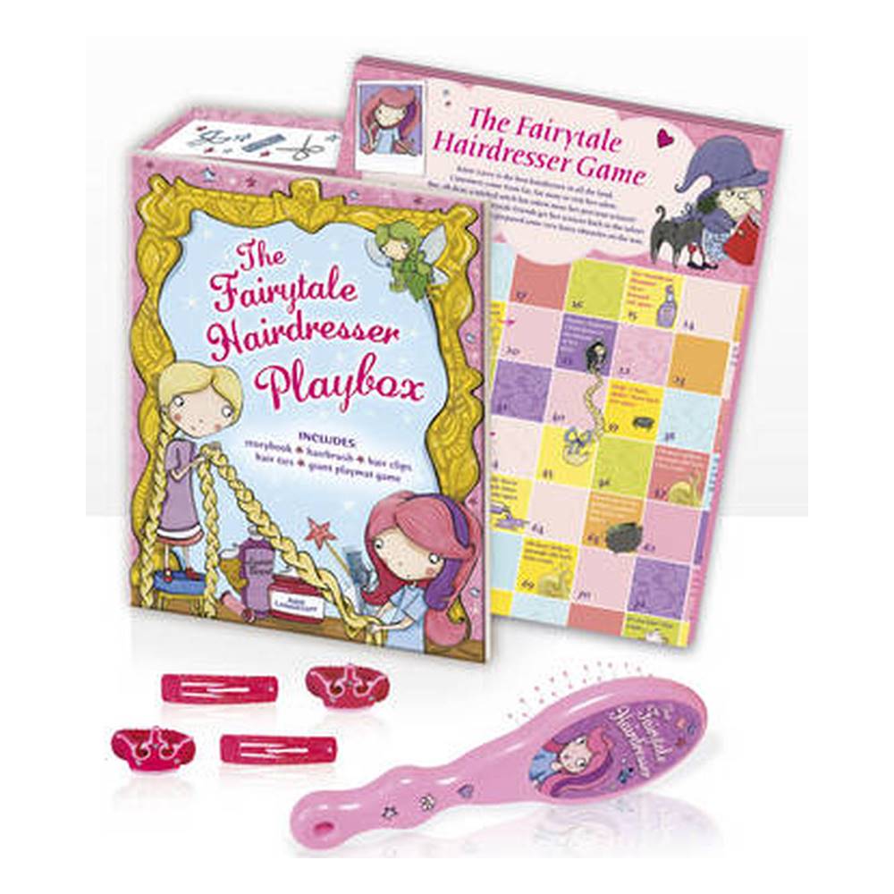 The Fairytale Hairdresser Playbox นิทานภาพ และเซตเล่นแต่งผมนางฟ้า สำหรับสาวน้อย หนังสือ หวีแปรง กิ๊บแต่งผม
