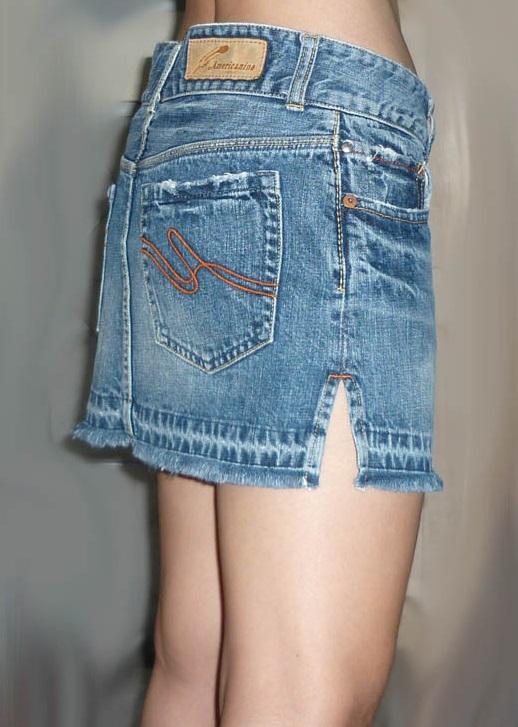 กระโปรงยีนส์ America Nino Jeans 30.5-35-12