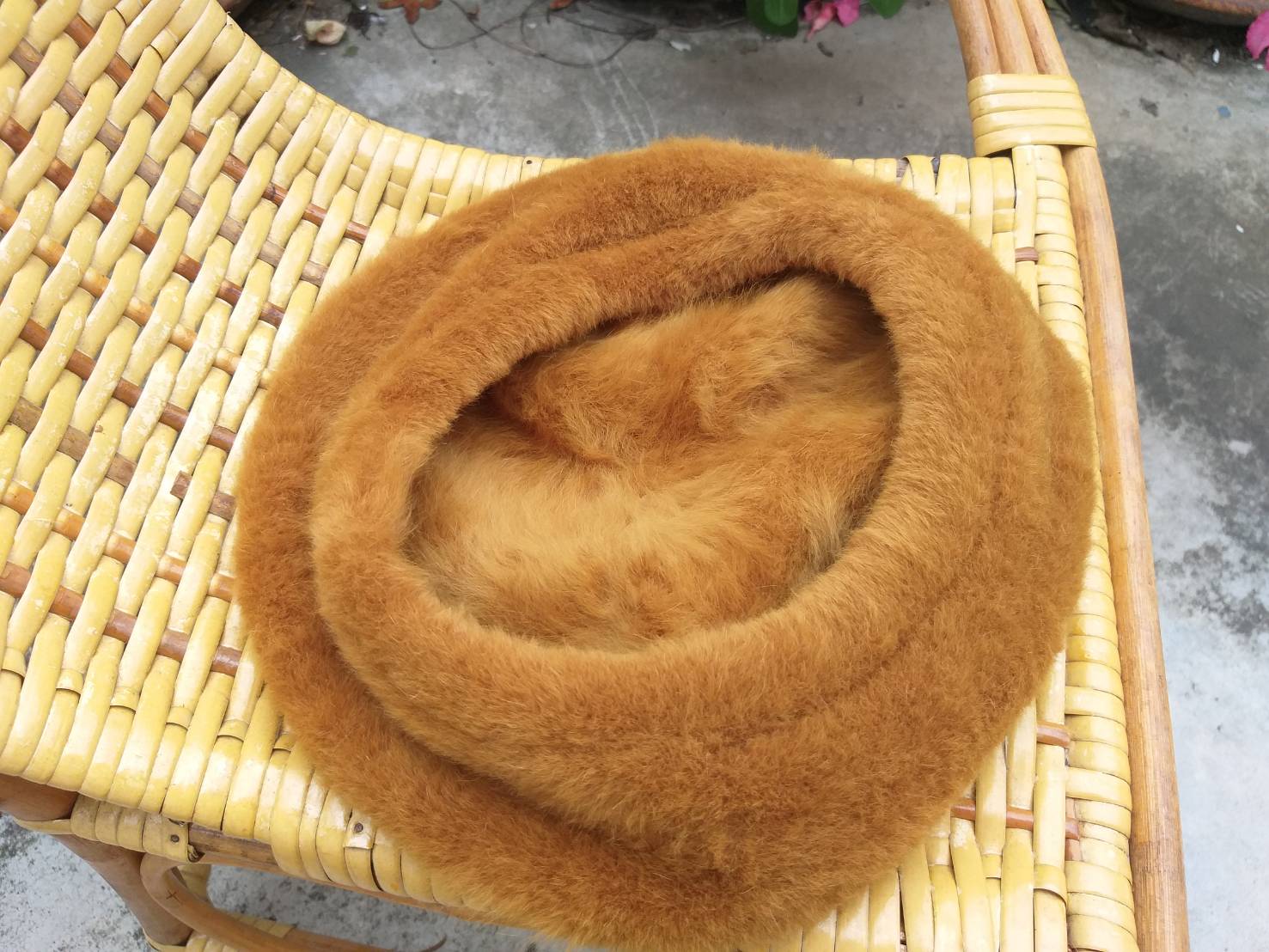 หมวกเบเร่ต์ขนกระต่าย casselini อุ่นติดลบ