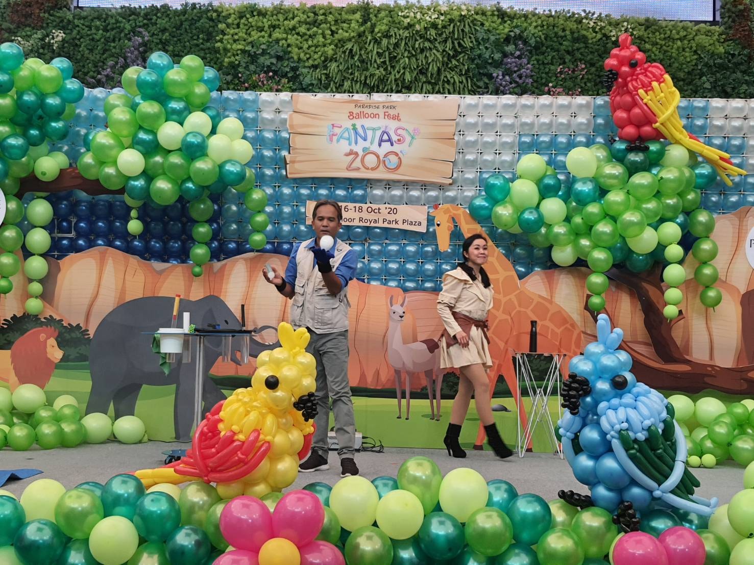 บับเบิ้ลโชว์ โชว์ฟองสบู่ ฟองสบู่ยักษ์ Bubble Show 16/10/2563