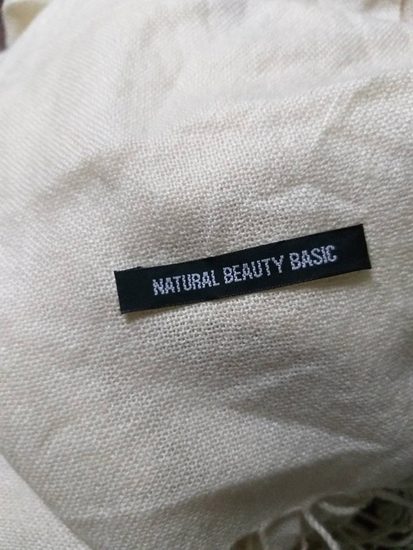ผ้าคลุมไหล่ ผ้าพันคอ NATURAL BEAUTY BASIC