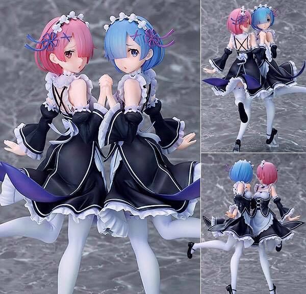 พร้อมส่ง Re:ZERO -Starting Life in Another World- Rem & Ram Twins Ver. 1/7 Complete Figure