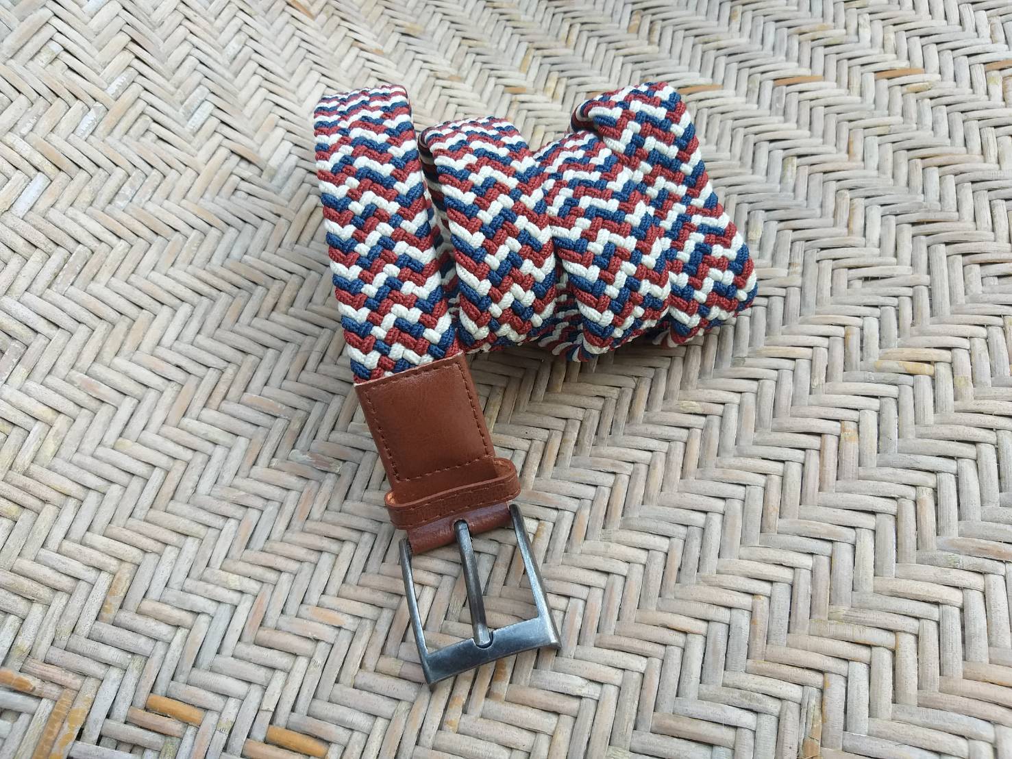 เข็มขัดนักกอล์ฟ เชือกถักแบบยืด