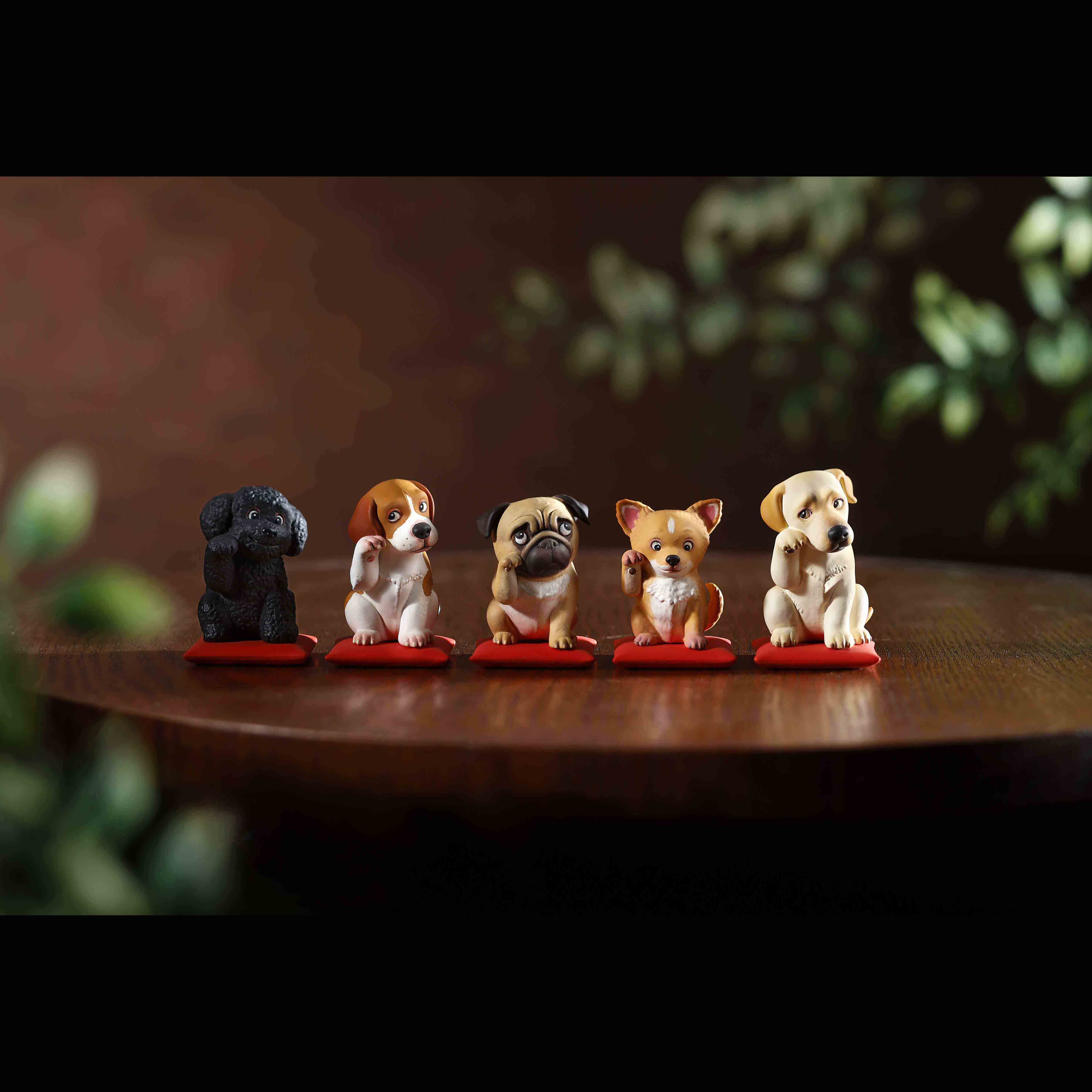 กาชาปองฟิกเกอร์น้องหมากวักนำโชค Capsule Q Museum Kunio Sato's Lucky Dog 2