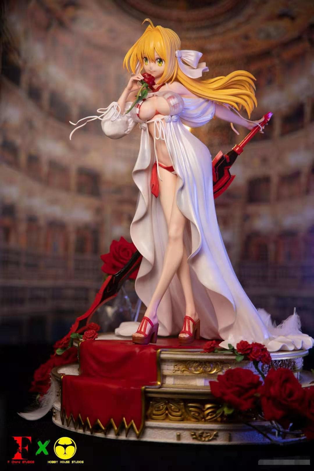 [เปิดจอง] F Chord studio Saber Nero – Fate/Extra (no lc) Normal ver. สีขาวใส