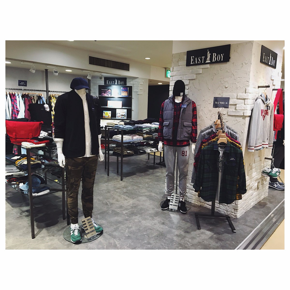 ผ้าพันคอ Wool EAST BOY Made in ITALY (มือ1)