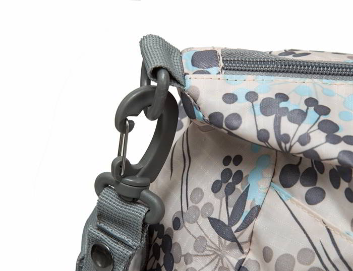 Ecosusi กระเป๋าคุณแม่ กระเป๋าสัมภาระคุณแม่ กระเป๋าแม่ลูกอ่อน แขวนรถเข็นเด็กได้ หิ้ว หรือสะพายไหล่ได้ (Grey)