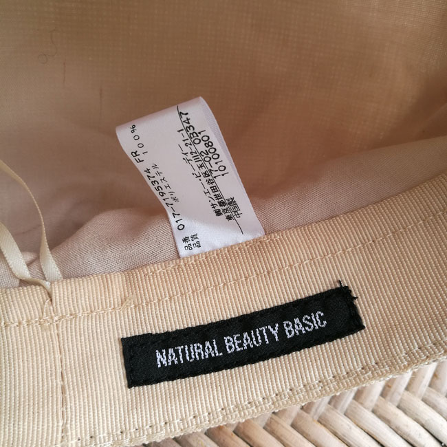 หมวกแก๊ปทรงนิวส์บอย NATURAL BEAUTY BASIC ผ้า canvas สวยมาก