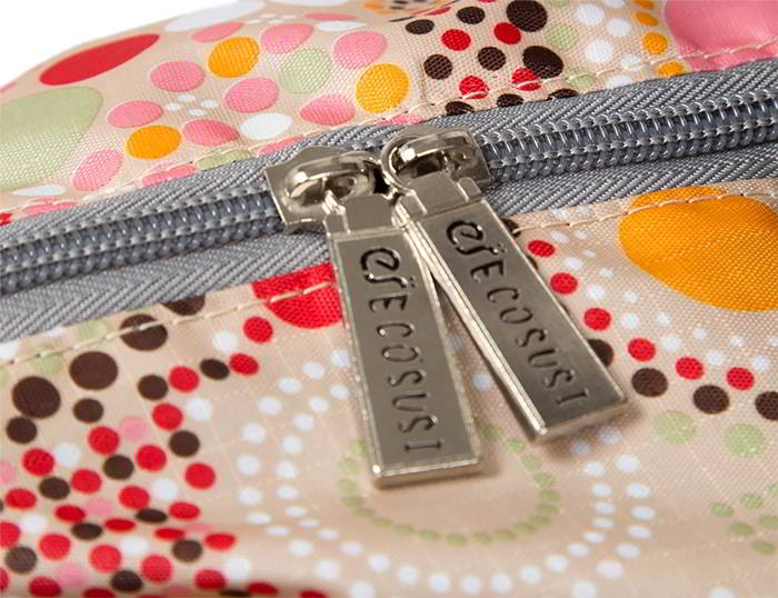 Ecosusi กระเป๋าคุณแม่ กระเป๋าสัมภาระคุณแม่ กระเป๋าแม่ลูกอ่อน แขวนรถเข็นเด็กได้ หิ้ว สะพายไหล่ได้ (Pink)