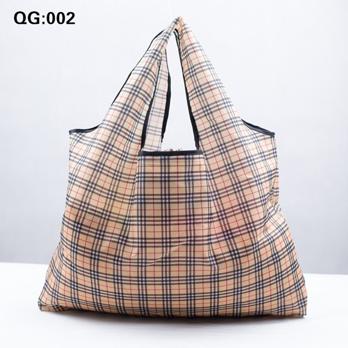 กระเป๋าช้อปปิ้งพับได้ ขนาดพกพา ผลิตจากโพลีเอสเตอร์ ทนทาน น้ำหนักเบา ซักเครื่องได้ (Reusable Grocery Bags, Grocery Tote Foldable, Ripstop Polyester Reusable Shopping Bags, Washable, Durable and Lightweight)