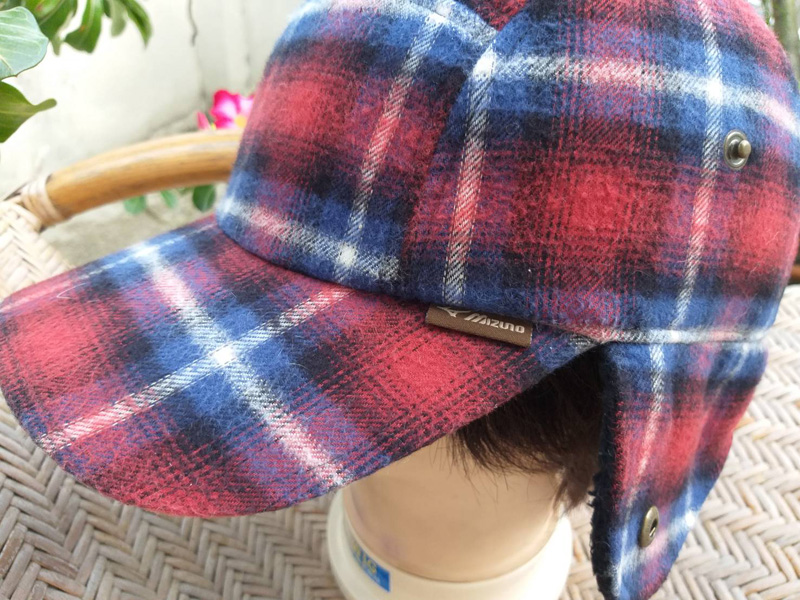 หมวกแก๊ปปิดหู กันหนาว mizuno