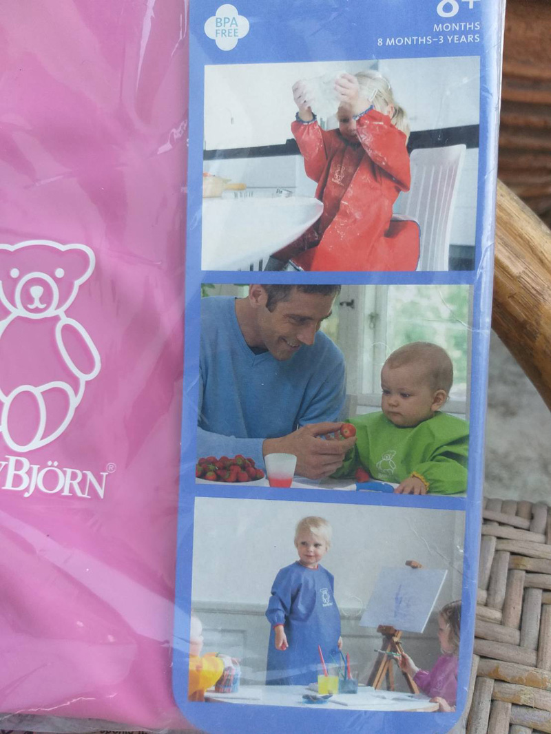 ผ้ากันเปื้อน BABYBJORN Eat & Play Smock
