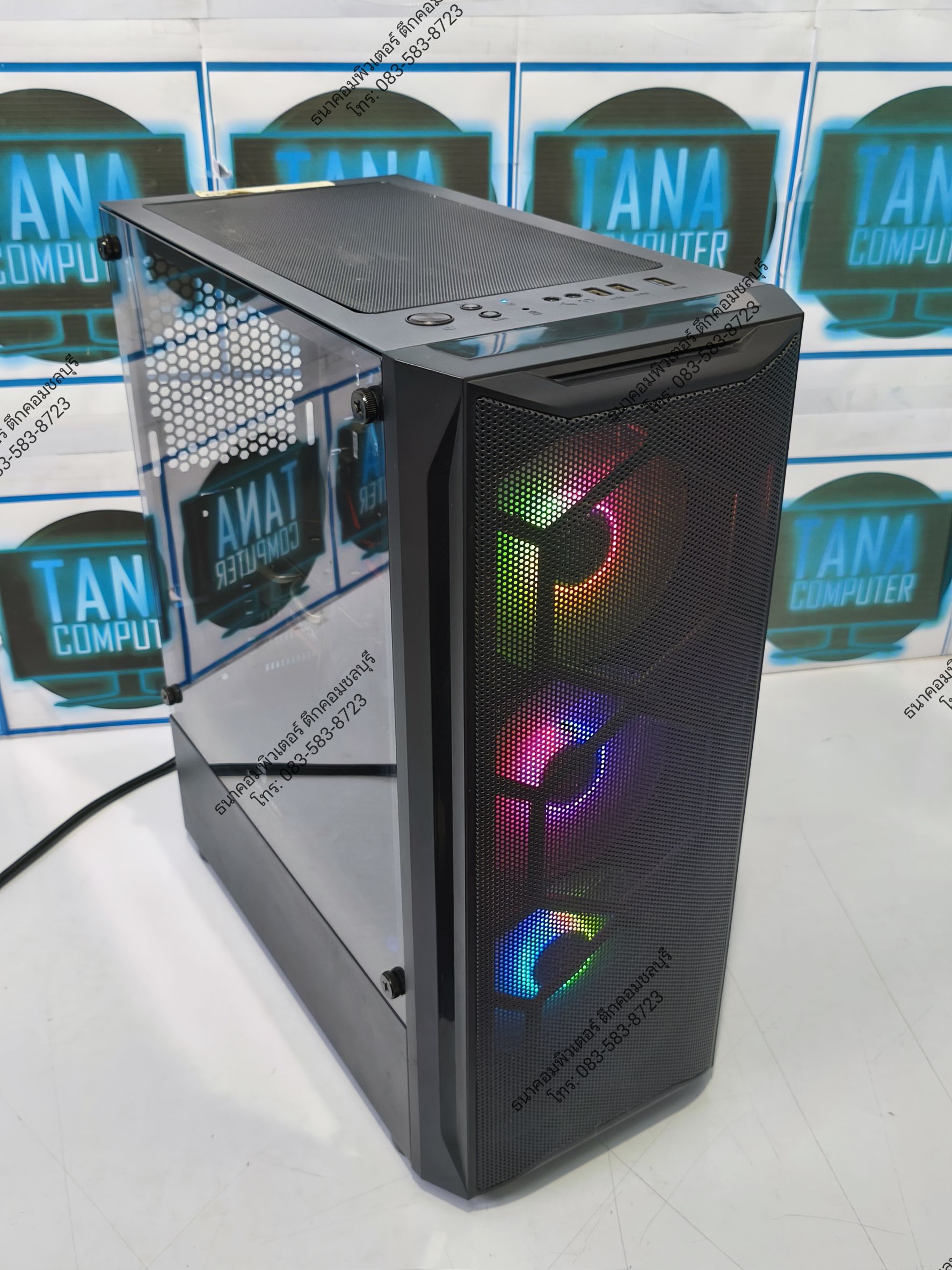 (คอมเล่นเกมส์มือสอง) Intel I3-12100F Ram16gb SSD500GB GTX1050Ti 4GB