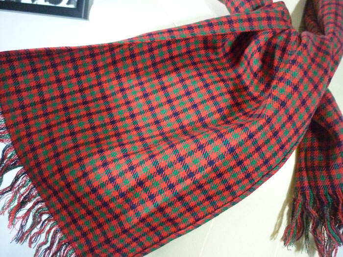 ผ้าพันคอเด็ก 40% wool อุ่นมาก