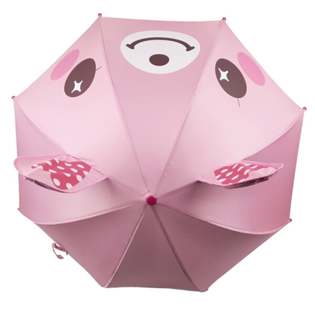 ร่มเด็กกันยูวี ร่มเด็กน่ารักๆ ร่มกันแดดของเด็ก ร่มเด็กผู้หญิง/ผู้ชาย มีชั้นในป้องกันรังสียูวี UV400 กันร้อน ลายการ์ตูน 3 มิติ สุดน่ารัก