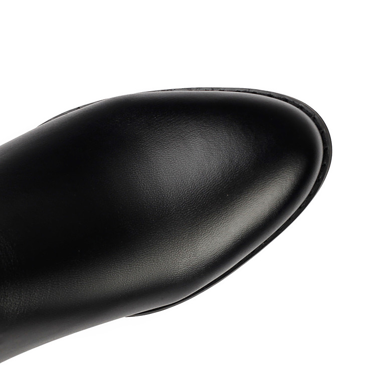 รองเท้าไซส์ใหญ่ 46 48 Long Boot Matte บู้ทยาวไซส์ใหญ่ บู๊ทยาวเหนือเข่าไซส์ใหญ่ CHOWY KR1212