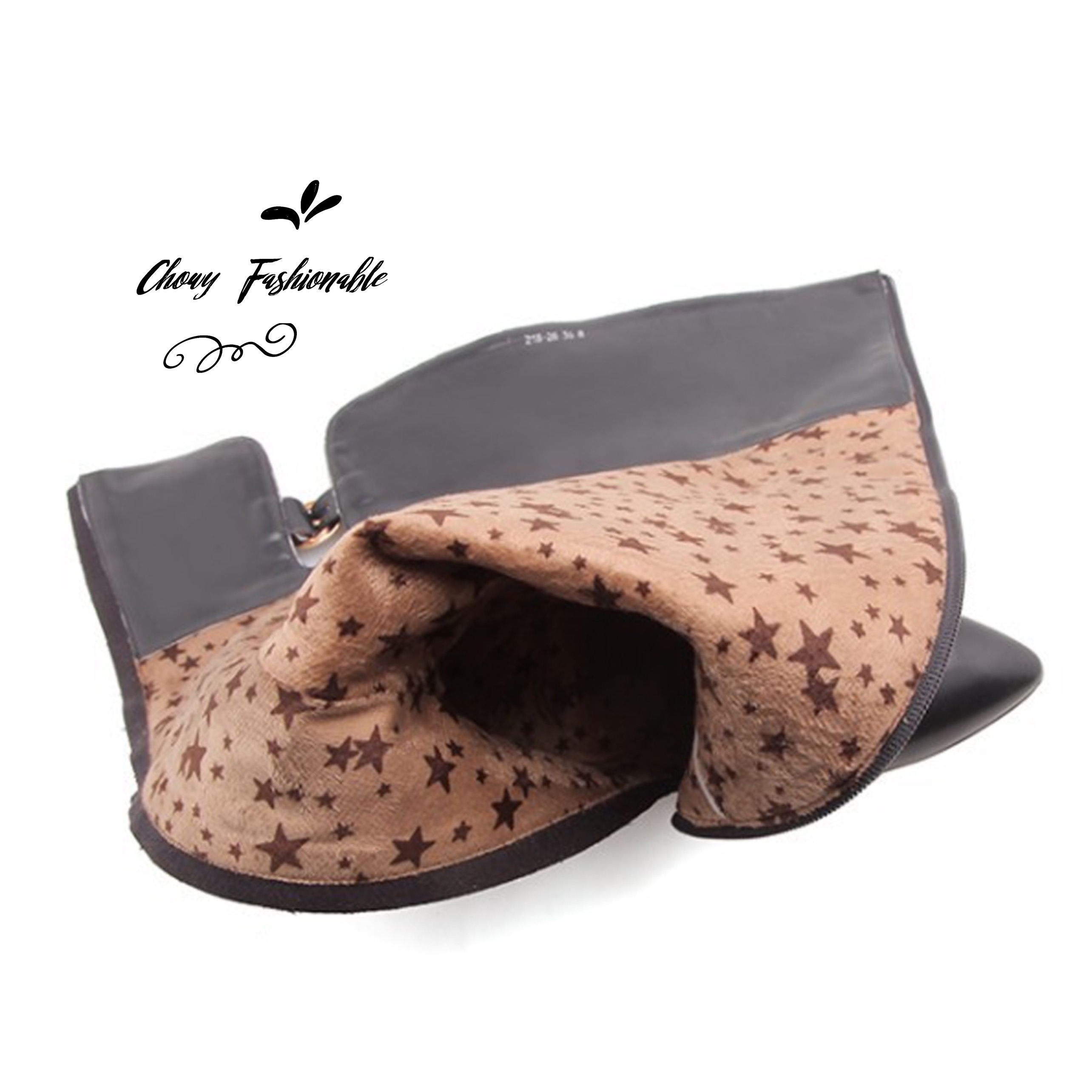 รองเท้าไซส์ใหญ่ 40-48 บูทไซส์ใหญ่ บู้ทยาวเหนือเข่า บู้ทยาวส้นสูง CHOWY KR1152