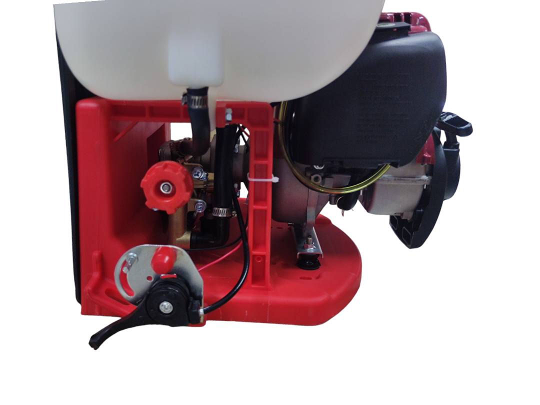 เครื่องพ่นยา4จังหวะ 25L. ปั๊มทองเหลือง ก้านพ่นเทอร์โบ เครื่องยนต์ 37.7 cc รุ่นสตาร์ทง่าย Lota LT-767E-4 ประกัน1ปี