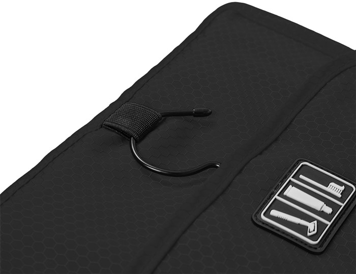 Bagsmart กระเป๋าใส่อุปกรณ์อาบน้ำ คุณภาพสูง ใส่อุปกรณ์อาบน้ำ แขวนได้ สำหรับเดินทาง ท่องเที่ยว (Black)